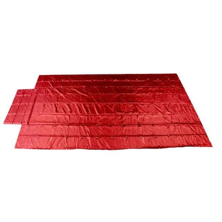 Us Cargo Control Heavy Duty Tarp, Red, PVC Coated Polyester HLT16284-RED